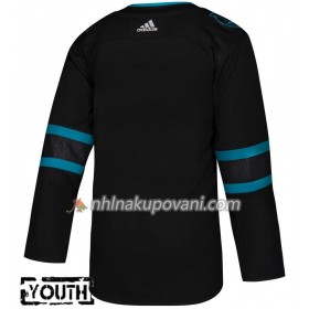 San Jose Sharks Dresy Blank Alternate 2018-2019 Adidas Authentic - Dětské